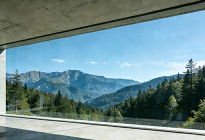 Panoramic Viewing Glass