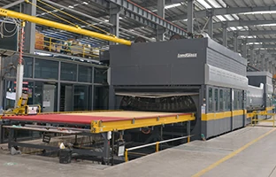 LandGlass Curved Tempering Furnace